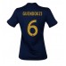Frankrike Matteo Guendouzi #6 Hjemmedrakt Dame VM 2022 Kortermet